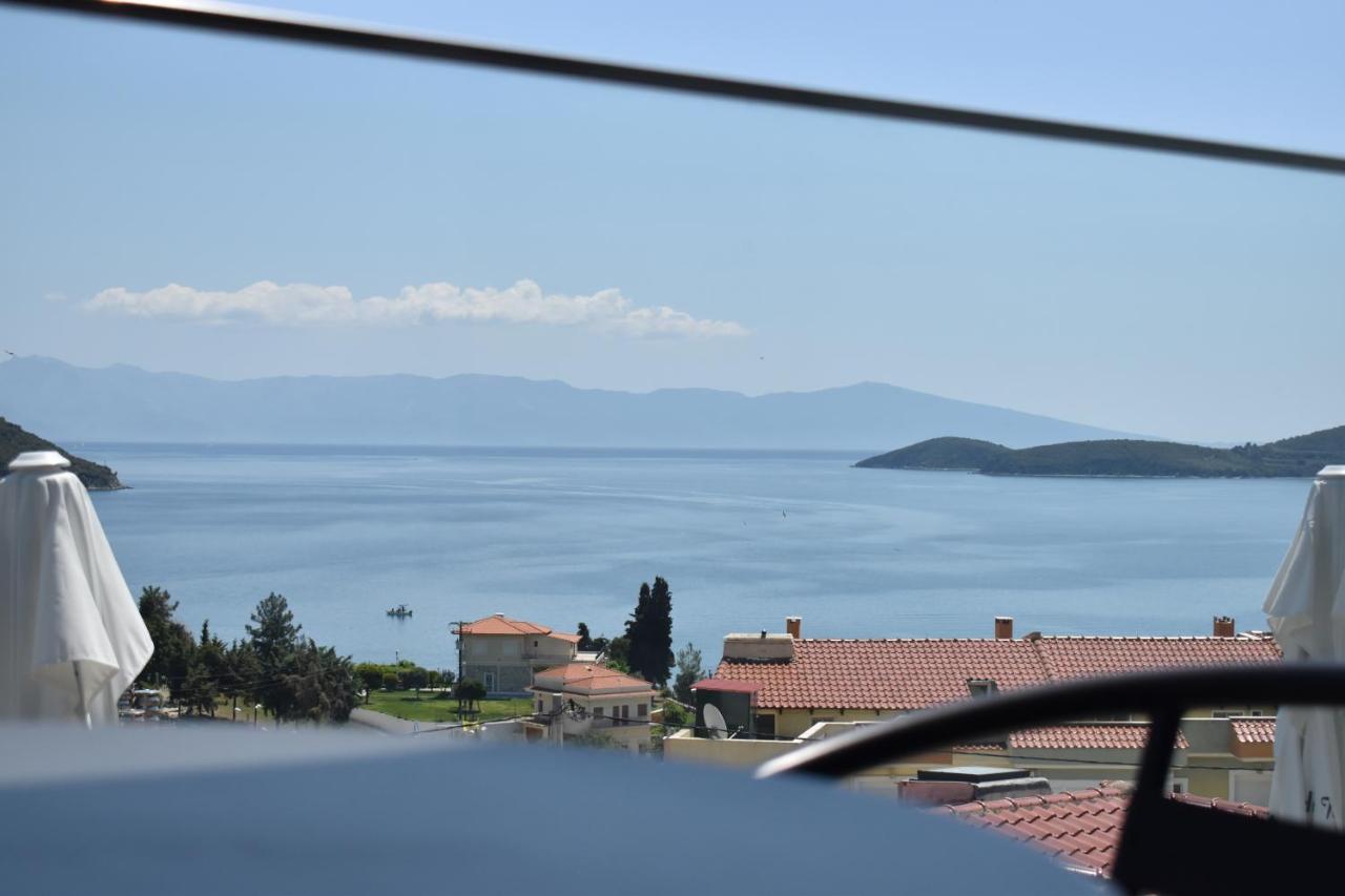 Relaxo Maisonette Rhodi Néa Péramos Buitenkant foto