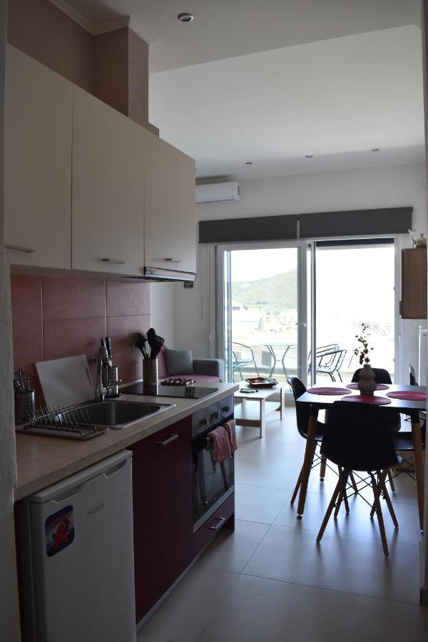 Relaxo Maisonette Rhodi Néa Péramos Buitenkant foto