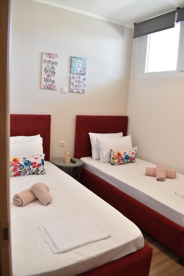 Relaxo Maisonette Rhodi Néa Péramos Buitenkant foto