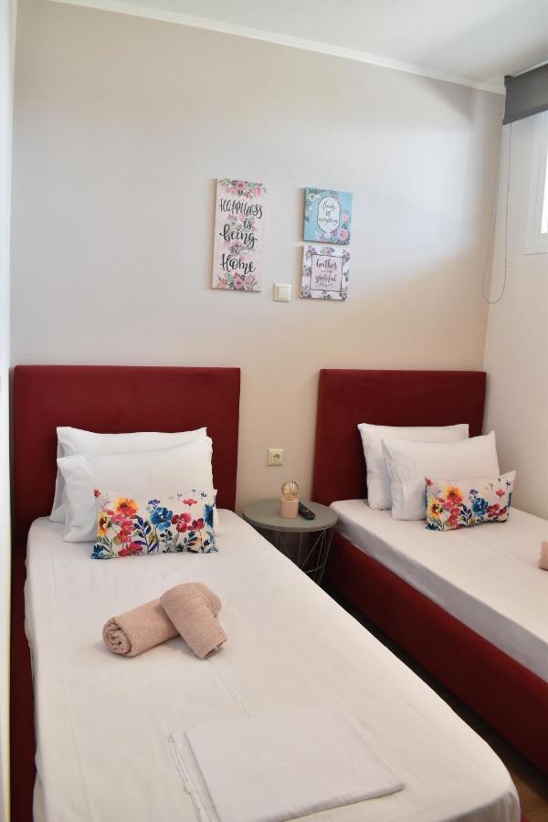 Relaxo Maisonette Rhodi Néa Péramos Buitenkant foto