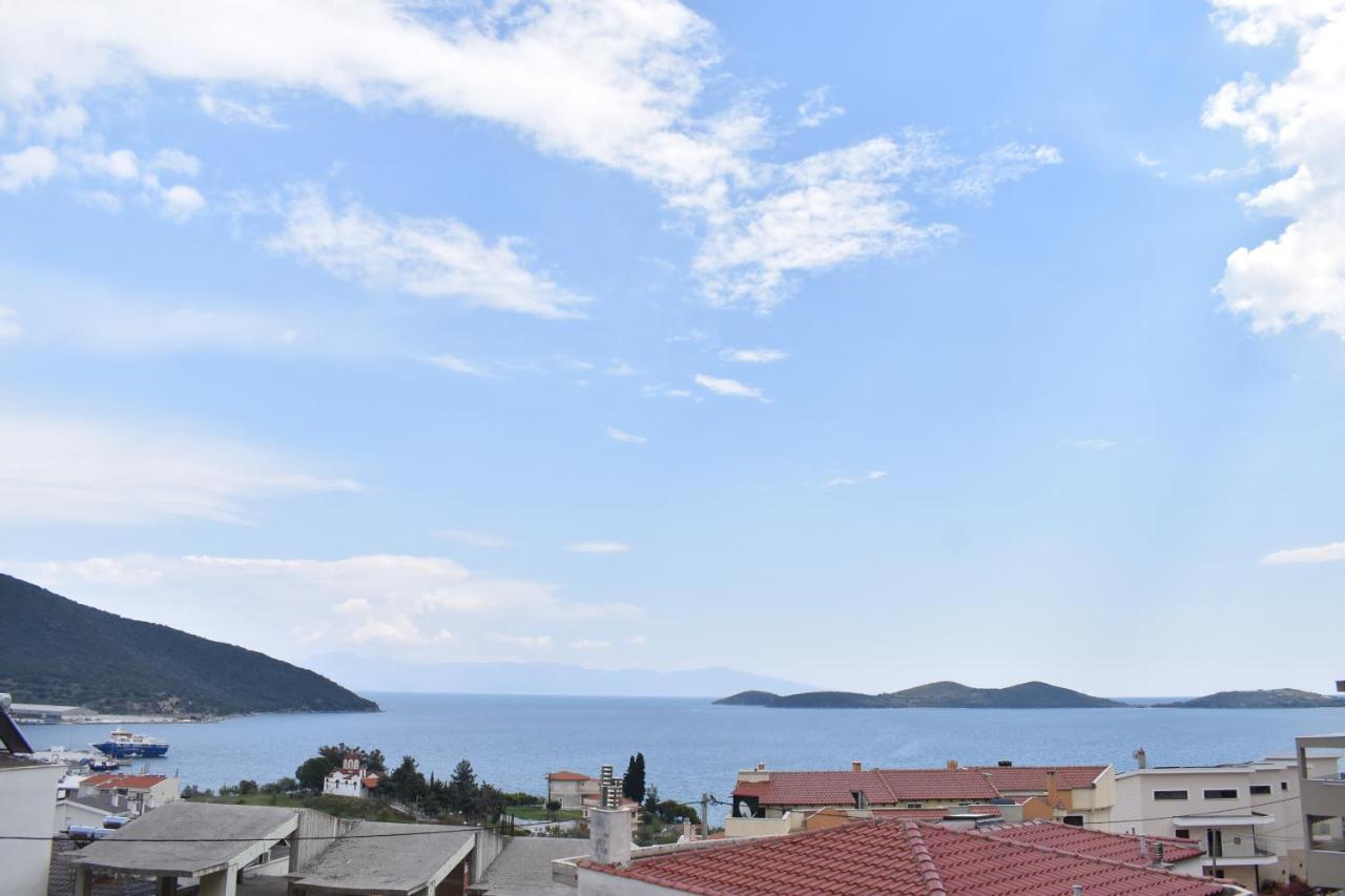 Relaxo Maisonette Rhodi Néa Péramos Buitenkant foto